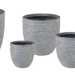 Utah Egg Pot Washed Grey