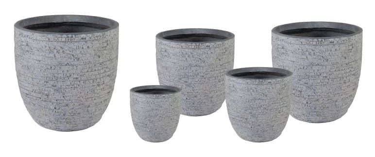 Utah Egg Pot Washed Grey 3 Utah Egg Pot Washed Grey