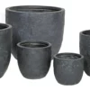 Arizona Egg Pot Graphite -Huisdecoratie Winkel 120893