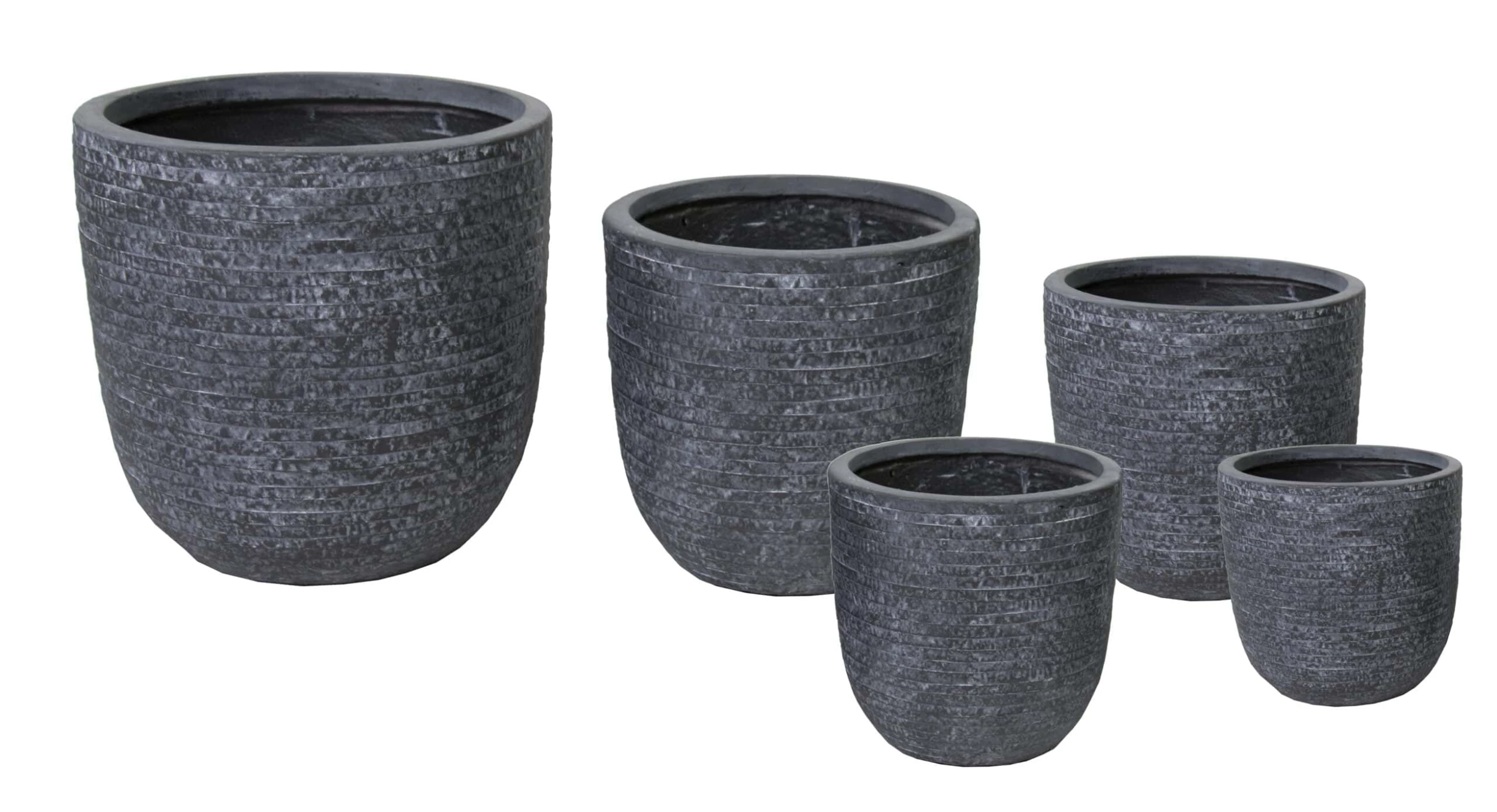 Utah Egg Pot Graphite 3 Utah Egg Pot Graphite