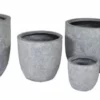 Arizona Egg Pot Washed Grey 2 Arizona Egg Pot Washed Grey -Huisdecoratie Winkel 120900