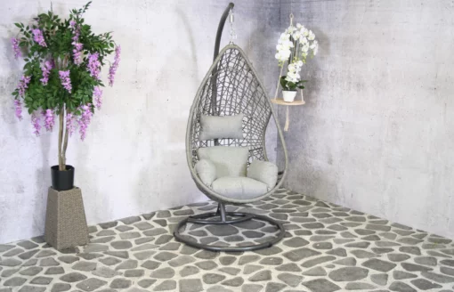 SenS-Line Thangstoel Mona Zandkleur -Huisdecoratie Winkel Mona Relax chair grey 2119 S 1 scaled 1