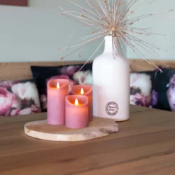 Kaarsen Wax Rustiek Antraciet, Bewegende Vlam 3 Stuks -Huisdecoratie Winkel SFEERFOTO 11 scaled 1