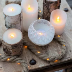 Kaarsen Wax Rustiek Berk, Bewegende Vlam -Huisdecoratie Winkel SFEERFOTO 16 1 scaled 1