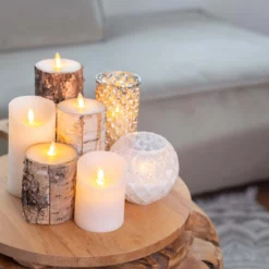 Kaars Wax Rustiek Taupe, Bewegende Vlam -Huisdecoratie Winkel SFEERFOTO 19 scaled 1 2