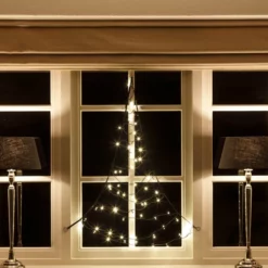 Fairybell Raam Kerstboom 125CM-60LED