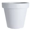 Bloempot E&K Kunststof Wit -Huisdecoratie Winkel pot wit 1